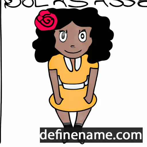 cartoon of the name Rosaisela