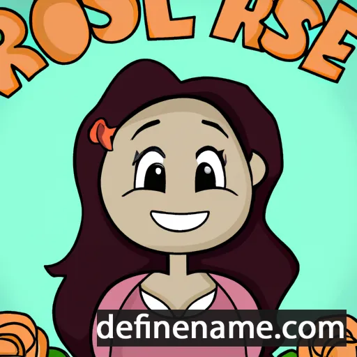 Rosali cartoon