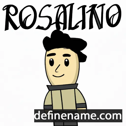 Rosalino cartoon