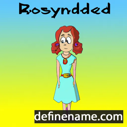 cartoon of the name Rosalynd