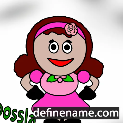 cartoon of the name Rosamilia