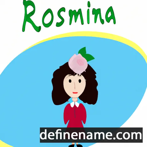 Rosamina cartoon