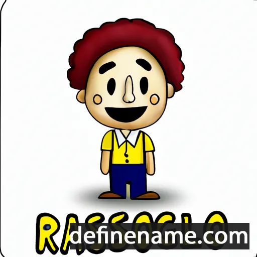 cartoon of the name Rosangelo