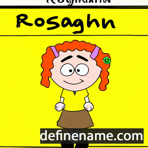 Rosannagh cartoon