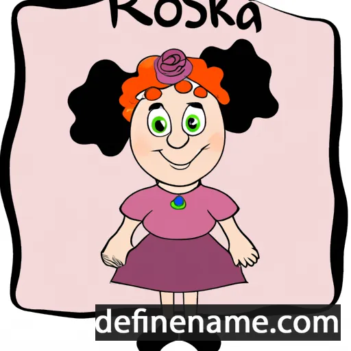 Rosarka cartoon