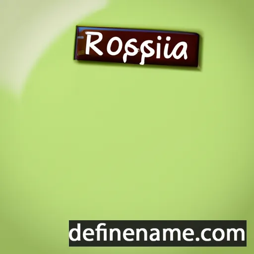 Rosaspina cartoon