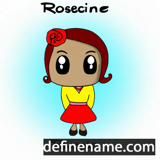 Rosceline cartoon