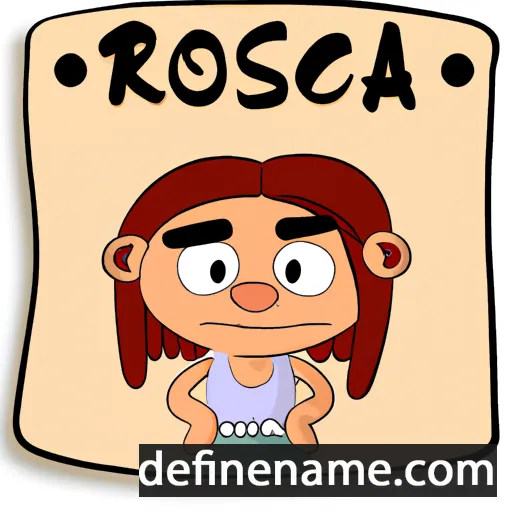 Roscia cartoon