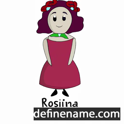 Roselina cartoon