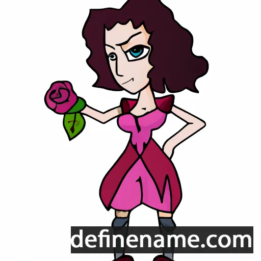 cartoon of the name Roselore