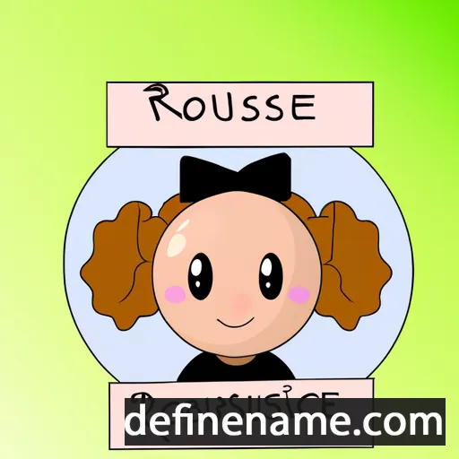 Roselouise cartoon