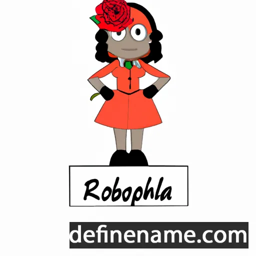 Roselpha cartoon