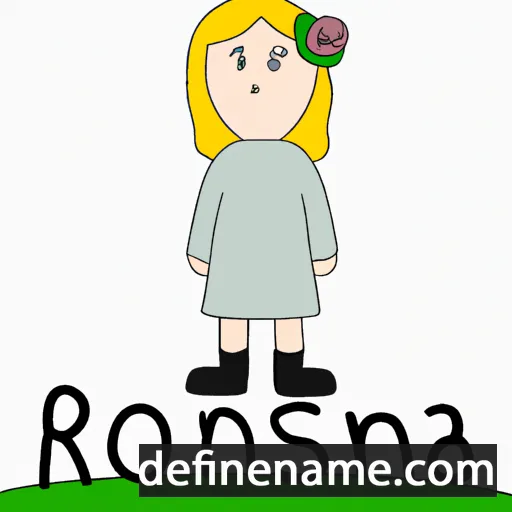 Rosenna cartoon