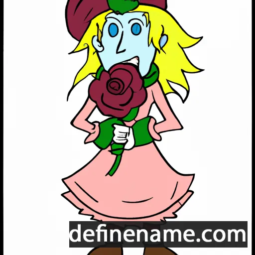 cartoon of the name Rosewinter