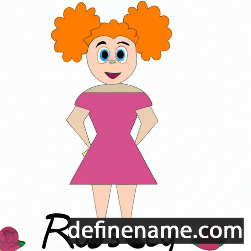 cartoon of the name Rosey