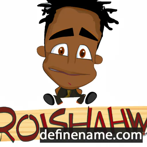 Roshawn cartoon