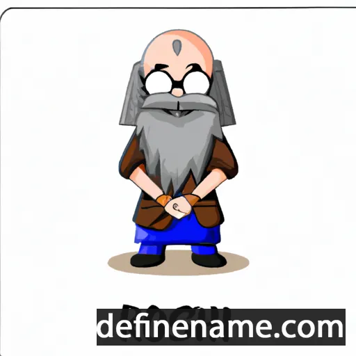 cartoon of the name Roshi