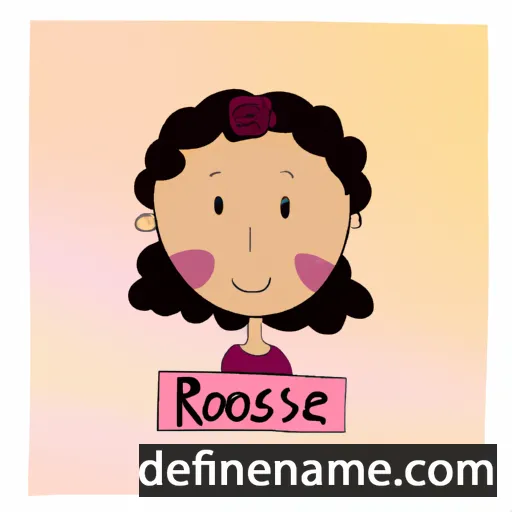 Rosiane cartoon