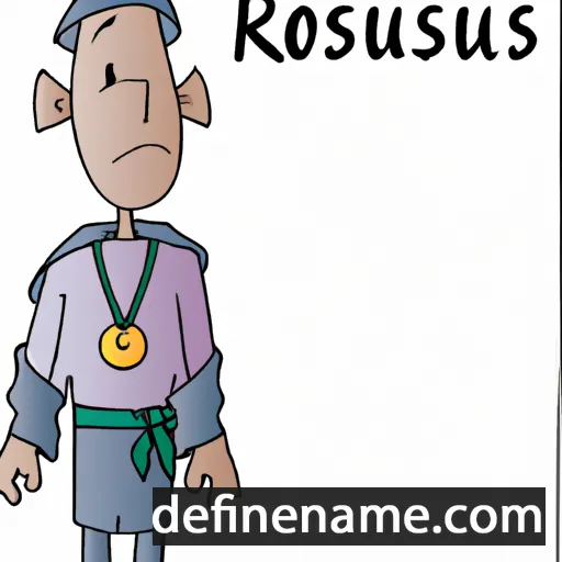 Rosianus cartoon