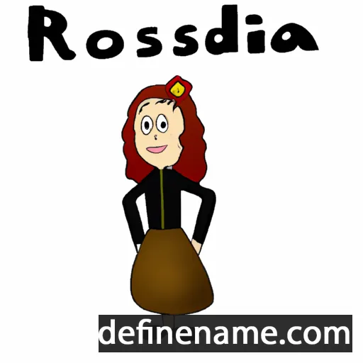 Rosinda cartoon