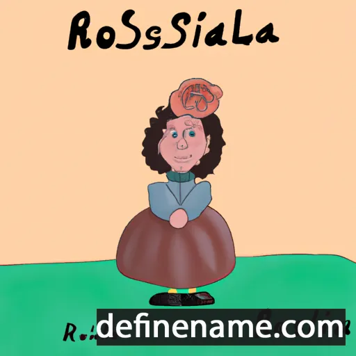 Rosinella cartoon