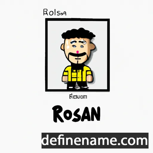 Roslan cartoon