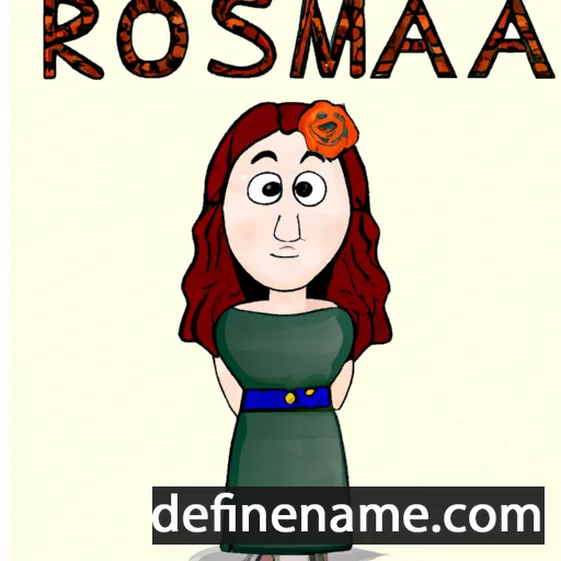 Rosmara cartoon