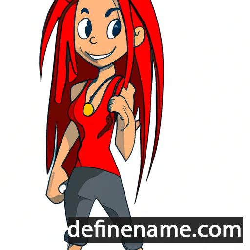 cartoon of the name Rosso