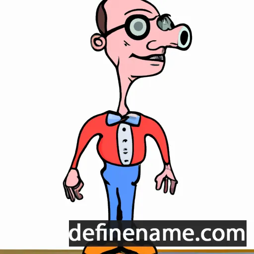 cartoon of the name Rostand