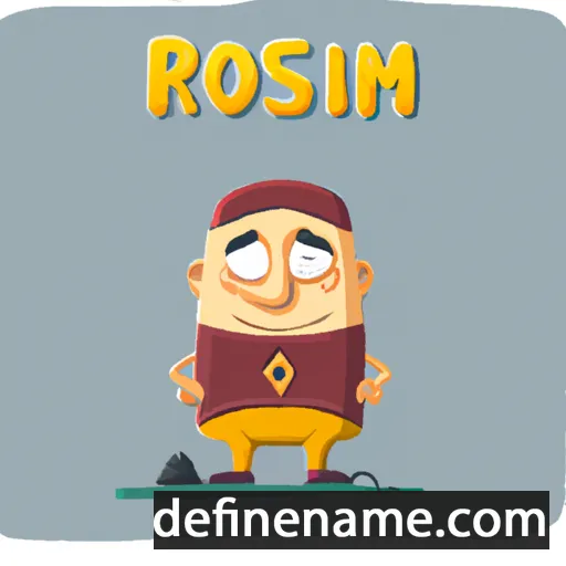 Rostimír cartoon