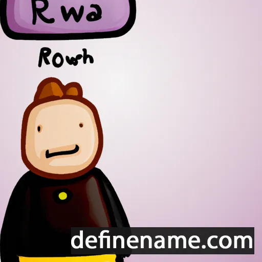 Roswietha cartoon