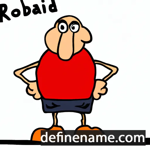 cartoon of the name Rotbald