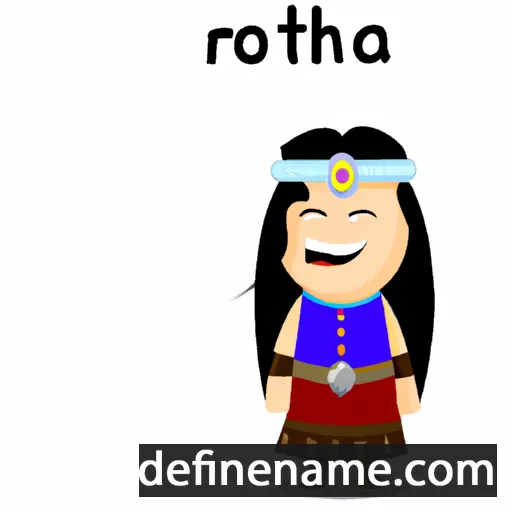 cartoon of the name Rothari