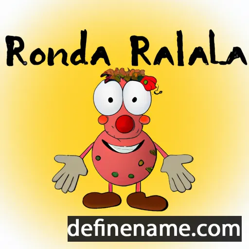 cartoon of the name Rotlanda