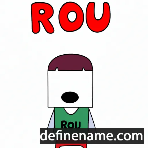 Rou cartoon