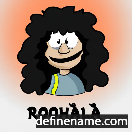 cartoon of the name Rouhollah