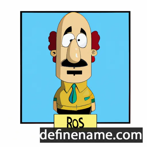 cartoon of the name Rousso