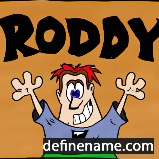 Rowdy cartoon