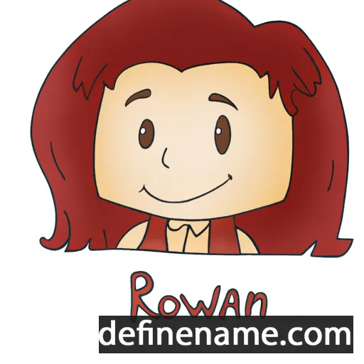 Rowenna cartoon