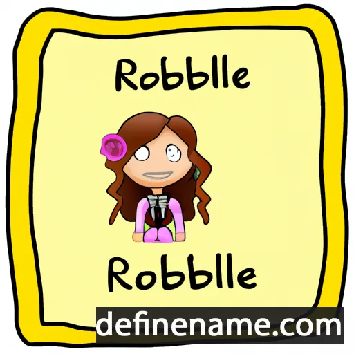 Roxabelle cartoon