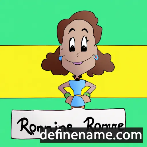 Roxeanne cartoon