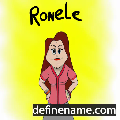 cartoon of the name Roxelane