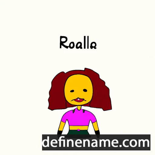 cartoon of the name Roxolana