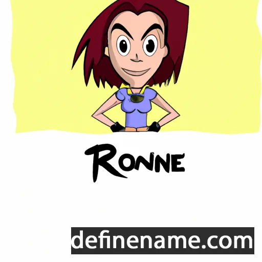 Roxxanne cartoon