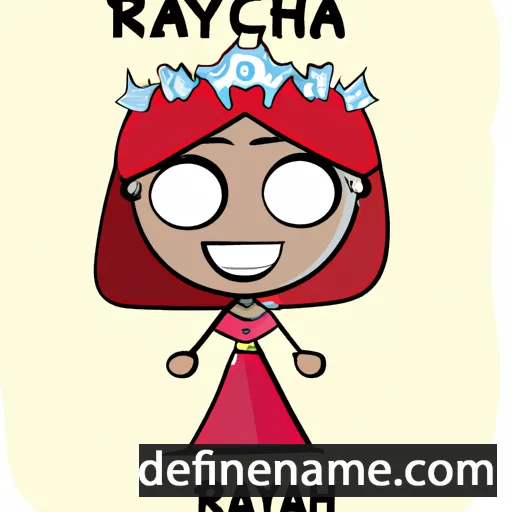 cartoon of the name Royah