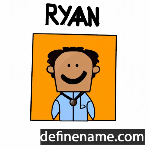 cartoon of the name Royan