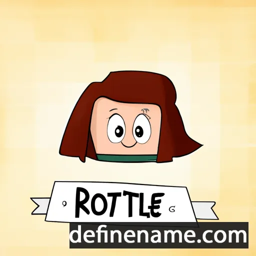 cartoon of the name Royette