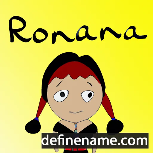 Rozanna cartoon