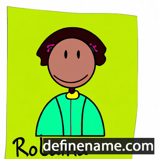 Rozelina cartoon