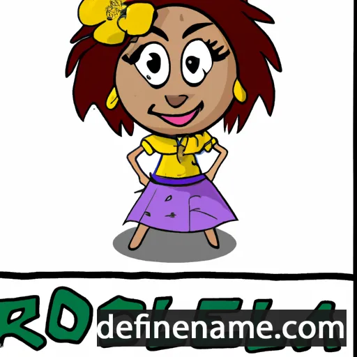 cartoon of the name Rozella